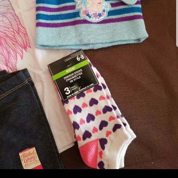 New Lil Girls Lot Shopkins &Star Wars sz 6 7 8 - Picture 5 of 5